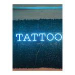 dekoraven Tattoo Dövme Neon Led Tabela Turkuaz, tatnew21
