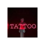 Dekoraven Tattoo-Dövmeci-Dövme Neon Led Tabela, tattrav80red