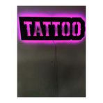 dekoraven Tattoo Dövmeci LED Işıklı Tabela, tatto1