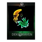 dekoraven Tupac- Işıklı Tablo 50x50 cm Yeşil-Sarı, 2pac