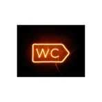 dekoraven Wc-tuvalet Yön Neon Led Tabela Dekoratif Aydınlatma