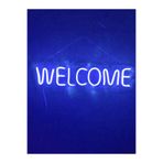 Dekoraven Welcome Neon Led Duvar Dekoru Aydınlatması Neon Led Tabela, welmacravenneon