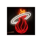 dekoraven Yanar Basket Topu Neon Led Tabela Dekoratif Aydınlatma basketraven