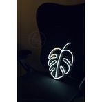 Dekoraven Yaprak Neonle, Duvar Süsü,Neon Tabela