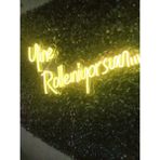 Dekoraven Yine Rolleniyorsun Neon LED Tabela Dekoratif AYDINLATMA(60X35CM) - 60 cm - Sarı