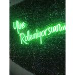 Dekoraven Yine Rolleniyorsun Neon LED Tabela Dekoratif AYDINLATMA(60X35CM) - 60 cm - Yeşil