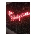 dekoraven Yine Rolleniyorsun Yazılı Neon Led Tabela Dekoratif Aydınlatma 60X35 Cm Kırmızı, TYC5SZPA4N169435750386843