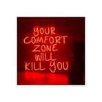 dekoraven Your Comfort Zone Neon Led Yazı Tabela, NL014