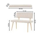 Dekorazi Berrak Kanepe 105 Cm Gri