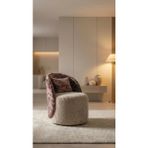 Dekorbizden Glory Puf Desenli - 301 - Siyah