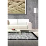 Dekoreko 1342K2-7 Kaymaz Taban Djt Salon Halısı Trend Modern 1342 Siyah