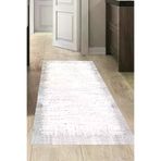 Dekoreko 1342K2-8 Kaymaz Taban Djt Mutfak Halısı Trend Modern 1342 Gri