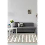 Dekoreko 1545D2-7 Kaymaz Taban Djt Salon Halısı Yıldız Deri Modern 1545 Bej