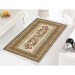 Dekoreko 1836 Desen 1 İpek Dijital Saçaklı 120x180 cm Halı