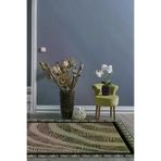 Dekoreko 1912D2-7 Kaymaz Taban Djt Salon Halısı Yıldız Deri Modern 1912 Kahve