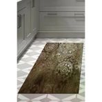 Dekoreko 1999K2-8 Kaymaz Taban Djt Mutfak Halısı Trend Modern 1999 Kahve