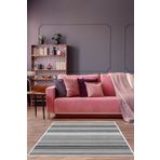 Dekoreko 2121 Gri İnci Saçaksız 80x300 cm Yolluk