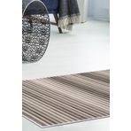 Dekoreko 2121 İnci Saçaksız Kahve 80x120 cm Salon Halı