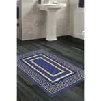 Dekoreko 651MK2-9 Kaymaz Taban Djt Banyo Halısı Trend Modern 651M Gold