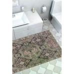 Dekoreko 659MK2-9 Kaymaz Taban Djt Banyo Halısı Trend Modern 659M Pudra