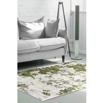 Dekoreko 7003 İpek Halı Saçaksız Yeşil 80x120 cm Salon Halı