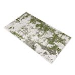 Dekoreko 7003 İpek Halı Saçaksız Yeşil 80x150 cm Salon Halı