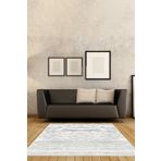 Dekoreko AKC-23917 İnci Dijital Gri 120x180 cm Saçaksız Halı
