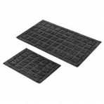 Dekoreko Alanur Bergama Eskitme Cotton Antrasit 2'li Paspas