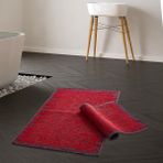Dekoreko Alanur Home Paris Şönil Dokuma 2'li Banyo Paspası Eskitme Kırmızı