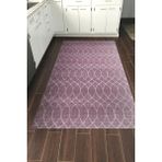 Dekoreko Dijital Mutfak Halısı Trend Keçe Kaymaz Taban Iskandinav Celestine Gül Kurusu - 80 x 150 cm