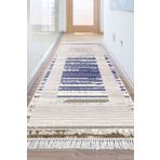 Dekoreko Dijital Saçaklı 1855 Desen 1 80x120 cm İnci Halı