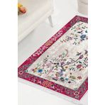 Dekoreko Dijital Saçaklı 2021 Desen 1 80x120 cm İpek Halı