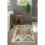 Dekoreko F5003K2-9 Kaymaz Taban Djt Banyo Halısı Trend Iskandinav F5003 Renkli