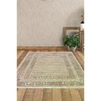 Dekoreko F5036K2-7 Kaymaz Taban Djt Salon Halısı Trend Modern F5036 Kahve