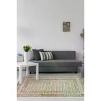 Dekoreko F5036P1-7 Kaymaz Taban Djt Salon Halısı Star Pamuk Saçaklı Modern F5036 Kahve
