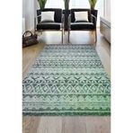 Dekoreko F5078D2-7 Kaymaz Taban Djt Salon Halısı Yıldız Deri Iskandinav F5078 Lacivert
