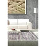 Dekoreko F5082D2-7 Kaymaz Taban Djt Salon Halısı Yıldız Deri Iskandinav F5082 Gül Kurusu