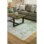 Dekoreko F5083D1-7 Kaymaz Taban Djt Salon Halısı Yıldız Deri Saçaklı Iskandinav F5083 Gri
