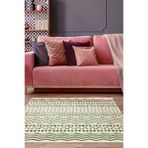 Dekoreko F5086D2-7 Kaymaz Taban Djt Salon Halısı Yıldız Deri Iskandinav F5086 Kahve