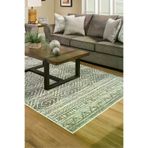 Dekoreko F5087K2-7 Kaymaz Taban Djt Salon Halısı Trend Iskandinav F5087 Gri