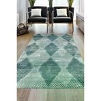 Dekoreko F5131K2-7 Kaymaz Taban Djt Salon Halısı Trend Iskandinav F5131 Turkuaz