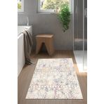 Dekoreko Kaymaz Taban Djt Banyo Halısı Star Pamuk Iskandinav F5139 Bej F5139P2-9