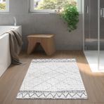 Dekoreko Kaymaz Taban Djt Banyo Halısı Trend İskandinav F5081
