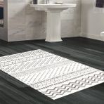 Dekoreko Kaymaz Taban Djt Banyo Halısı Trend İskandinav F5086