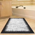 Dekoreko Kaymaz Taban Djt Banyo Halısı Trend Modern 1342 Pudra