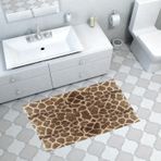 Dekoreko Kaymaz Taban Djt Banyo Halısı Trend Modern 1910 Gri