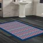 Dekoreko Kaymaz Taban Djt Banyo Halısı Trend Modern 1935 Renkli