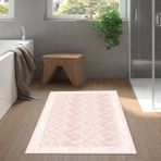 Dekoreko Kaymaz Taban Djt Banyo Halısı Trend Modern 603M Gri
