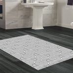 Dekoreko Kaymaz Taban Djt Banyo Halısı Trend Modern 605M Bej
