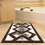 Dekoreko Kaymaz Taban Djt Banyo Halısı Trend Modern 722 Kahve
